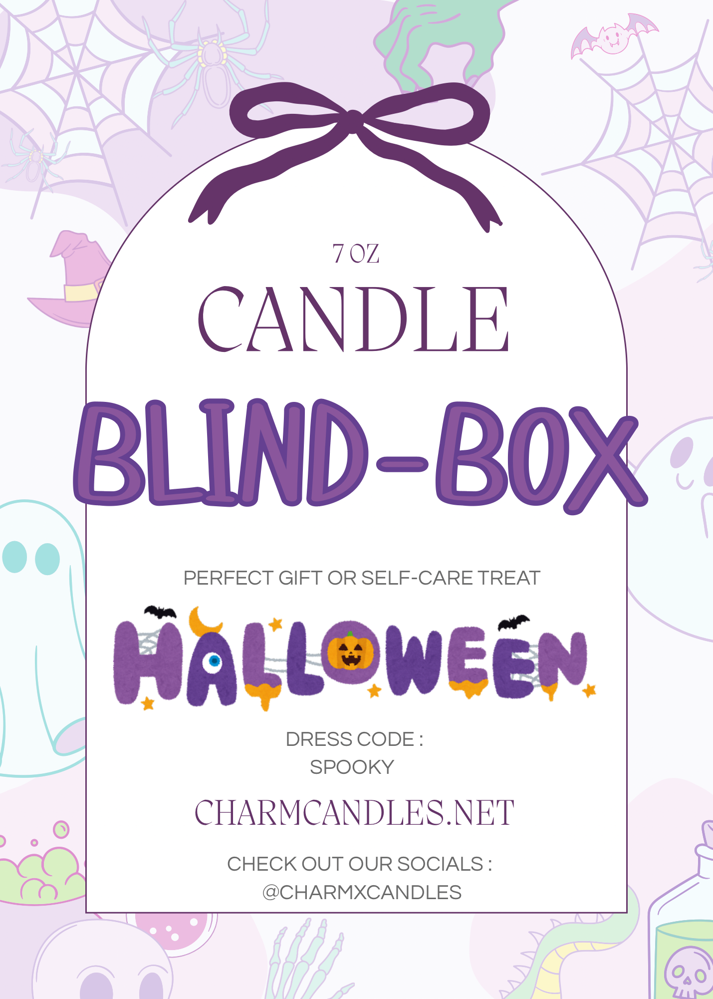 HALLOWEEN BLIND BOX CANDLE